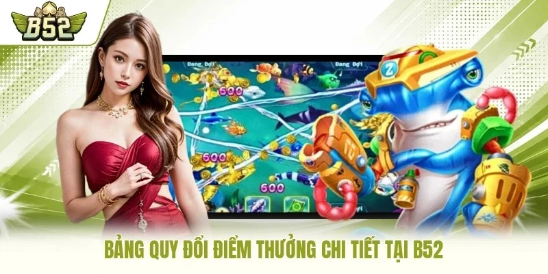 Bảng quy đổi điểm thưởng chi tiết tại B52
