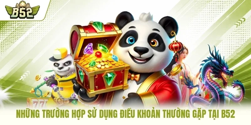 Những trường hợp sử dụng điều khoản thường gặp tại B52